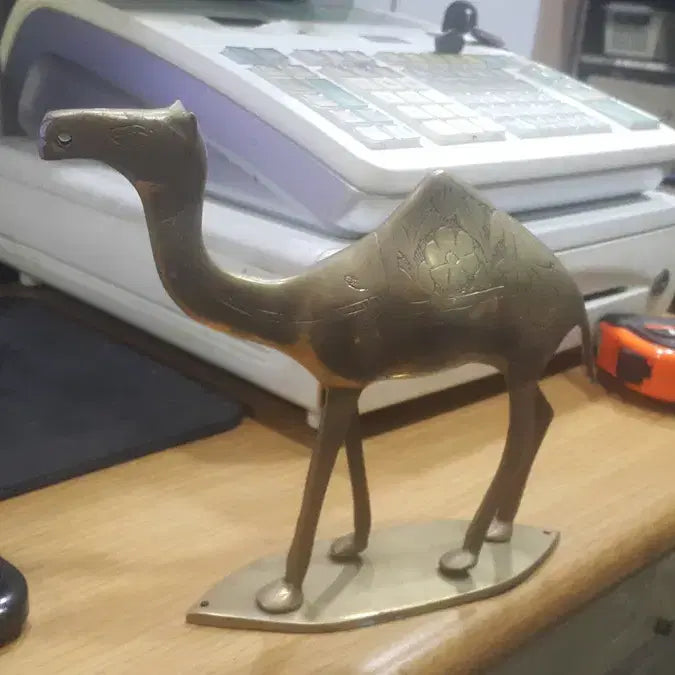 [BUNJANG] 1930s Brass Camel Figurine / 1930 동으로 만든 낙타