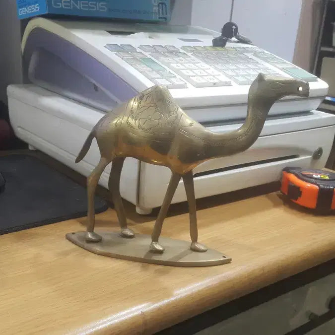[BUNJANG] 1930s Brass Camel Figurine / 1930 동으로 만든 낙타