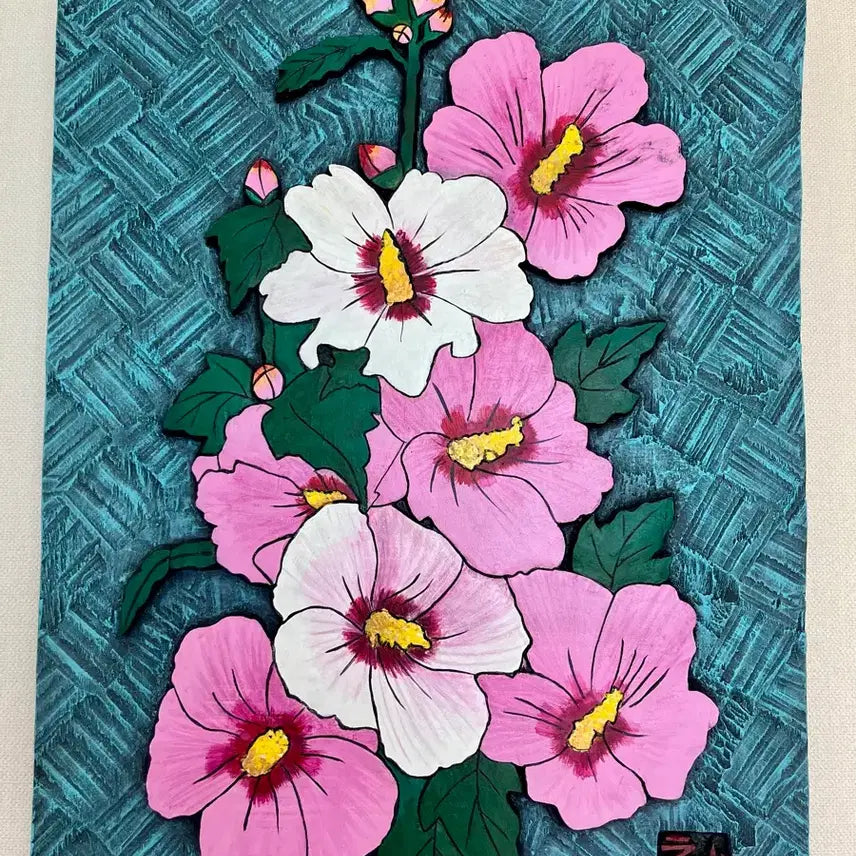 [BUNJANG] Mugunghwa Wood Engraving Art / 서각(무궁화)