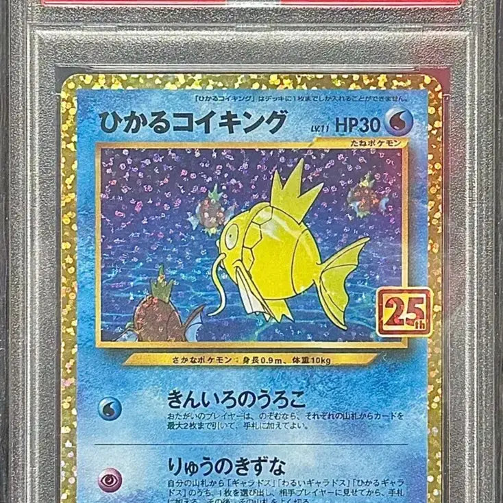 [BUNJANG] Pokemon Card Japanese 25th Anniversary Magikarp PSA 10 / 포켓몬카드 일판 25주년 잉어킹 PSA10