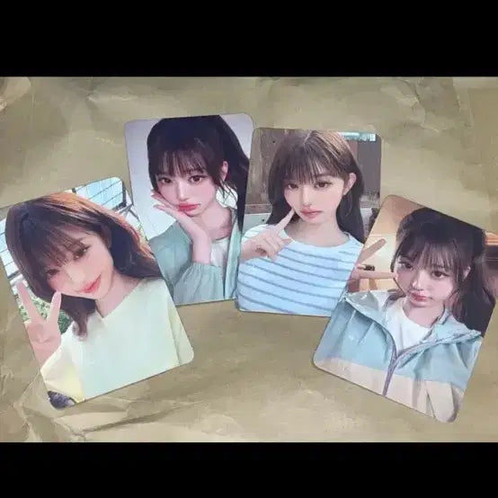 [BUNJANG] Jang Wonyoung Eider Photocard Set (4 Types) / 장원영 아이더 포토카드 4종 세트