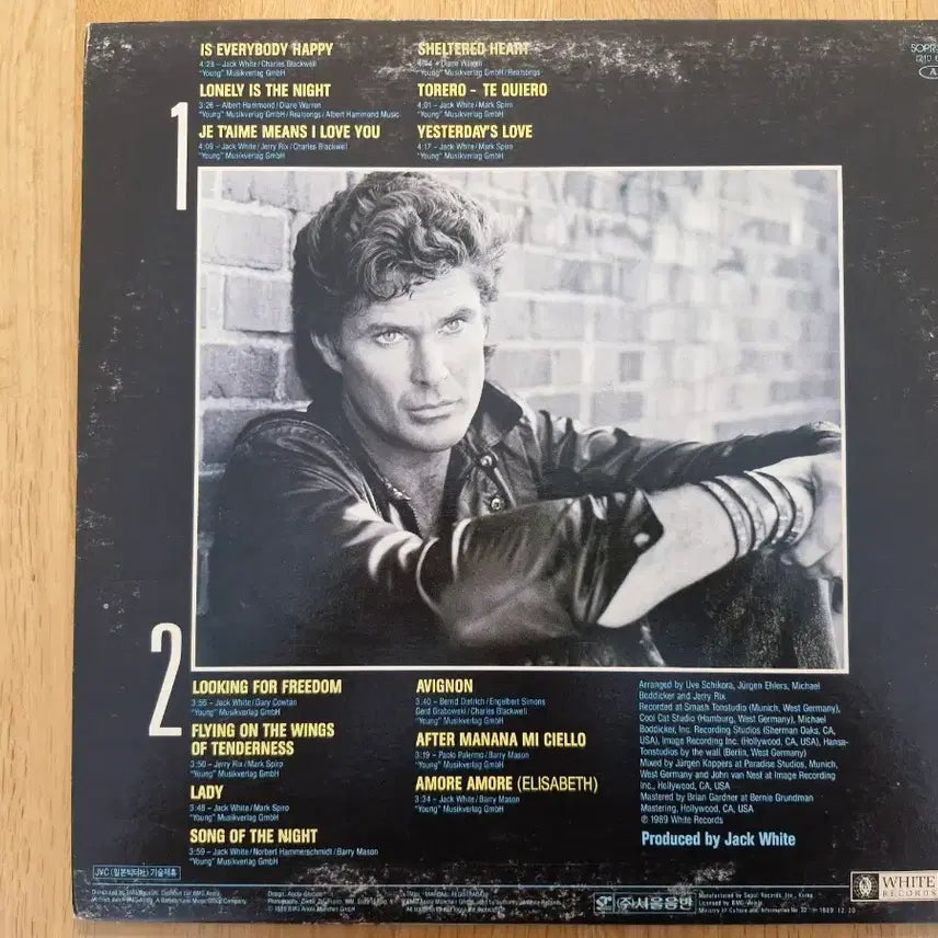 [BUNJANG] David Hasselhoff Looking For Freedom LP / [D] David Hasselhoff - Looking For Freedom LP