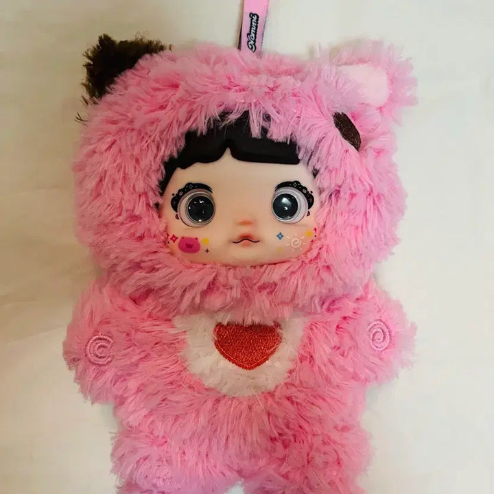 [BUNJANG] Nomi "3-Eye" Pink Pig Plush Toy / 노미 귀여움 24시 쓰리눈 핑크 돼지