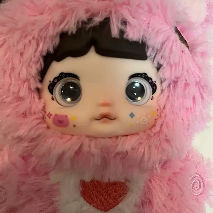 [BUNJANG] Nomi "3-Eye" Pink Pig Plush Toy / 노미 귀여움 24시 쓰리눈 핑크 돼지