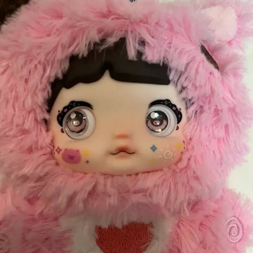 [BUNJANG] Nomi "3-Eye" Pink Pig Plush Toy / 노미 귀여움 24시 쓰리눈 핑크 돼지