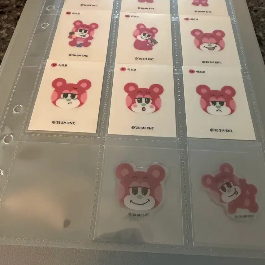 [BUNJANG] RIIZE Shotaro Ribon Deco Sticker Set / 라이즈 쇼타로 리라즈 띠부씰 완성