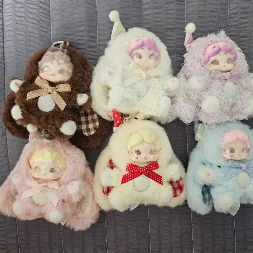 [BUNJANG] Baby3 Mini Bunny Doll Keychain / 베이비쓰리 미니 밤토끼 인형 키링