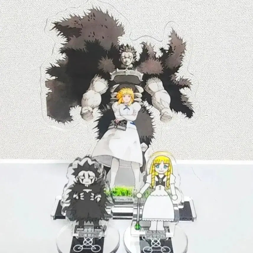 [BUNJANG] Kiyomaro Brago Gold God Gash Acrylic Stand (Bundle Set) / 개봉전시 일괄))금색의갓슈 셰리 브라고 아크릴 스탠드 팝니다!키요마로 티오