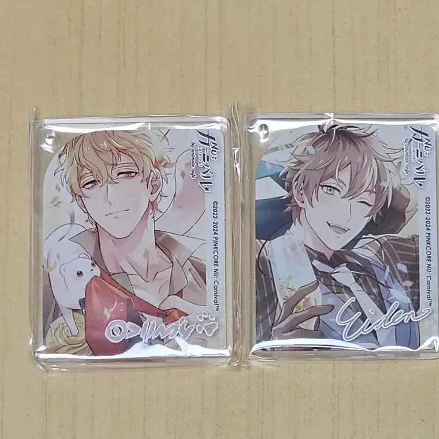 [BUNJANG] Nukarinival 2nd Anniversary Acrylic Corotto Kashi &amp; Eight Bundle Set / 누카니발 2주년 아크릴 코롯토 케시 . 에이트 판매합니다