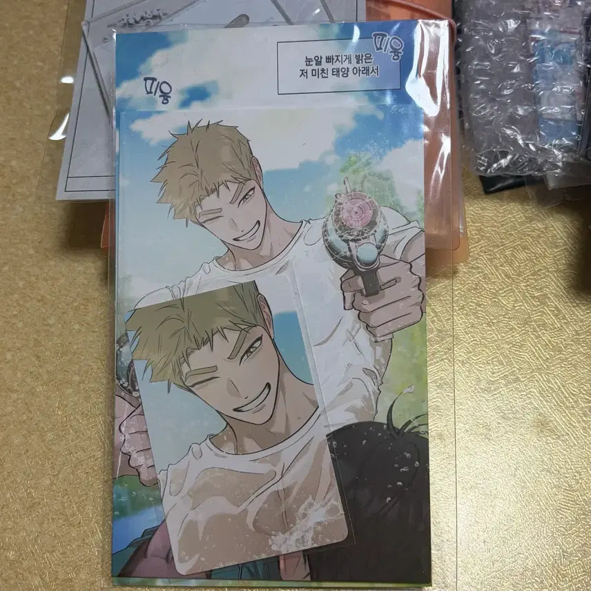 [BUNJANG] Hongsil Quest Gamsuji Postcard Set SUMMER ver / 홍실퀘스트 감수지 엽서 세트 SUMMER ver