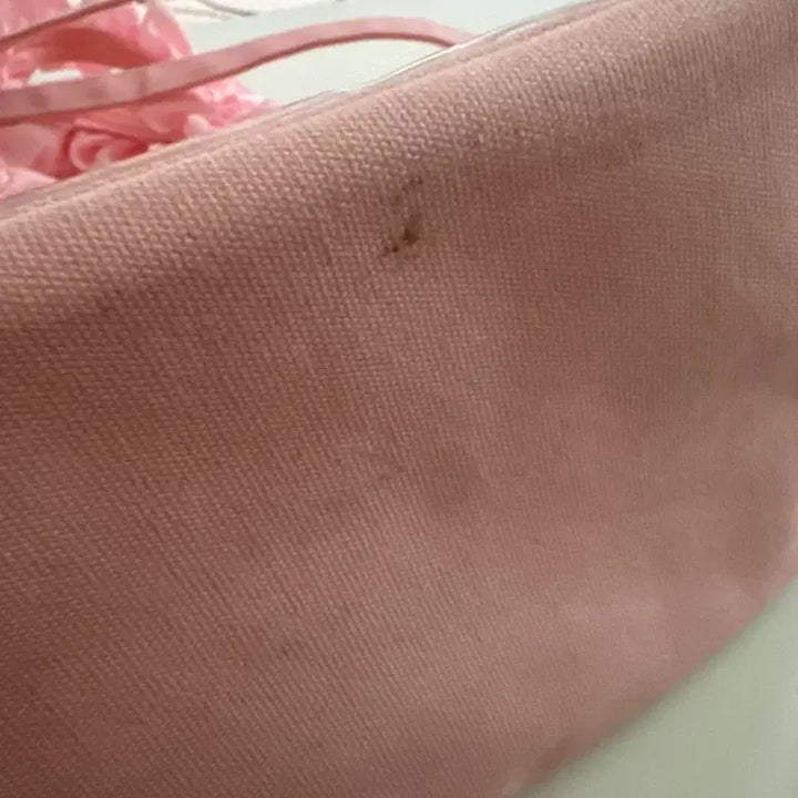 [BUNJANG] Zakamart Hand Frill A4 Tote Bag Pink / 자카마트 핸드프릴 이타백 a4 핑크