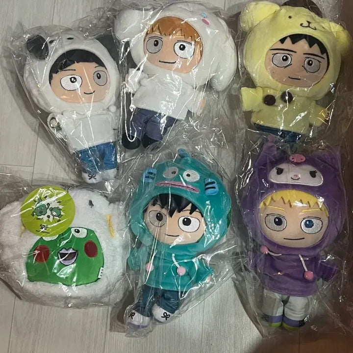 [BUNJANG] Mob Psycho 100 x Sanrio Collaboration Plush Toy (Ekubo) - Sealed / 모브사이코 산리오 콜라보 누이 미개봉