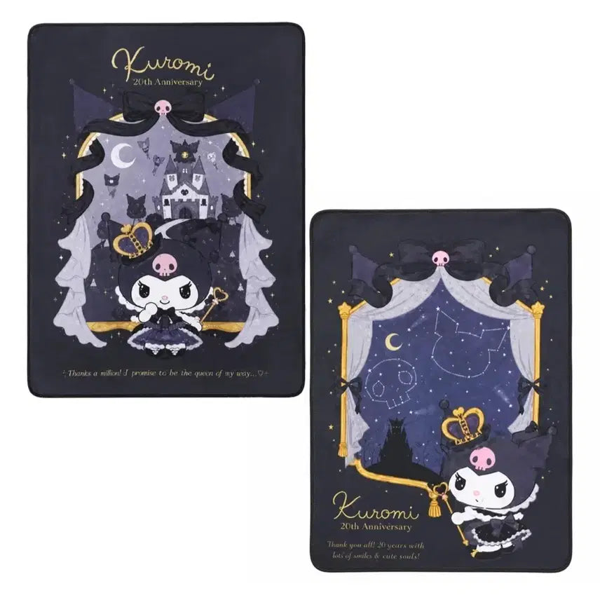 [BUNJANG] Kuromi 20th Anniversary Kuuji Prize D Blanket / 쿠로미 20주년 쿠지 기념 D상 담요