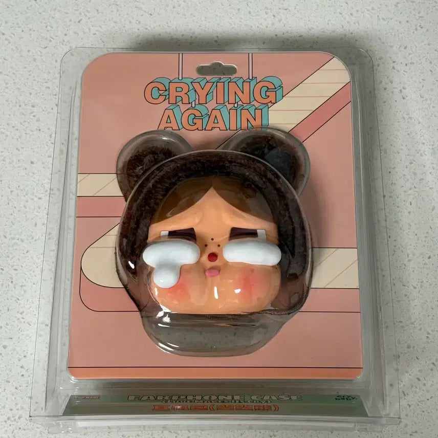 [BUNJANG] Pop Mart Crybaby Crying Again Series Earphone Case Bear / 팝마트 크라이베이비 크라잉 어게인 시리즈 이어폰 백 곰