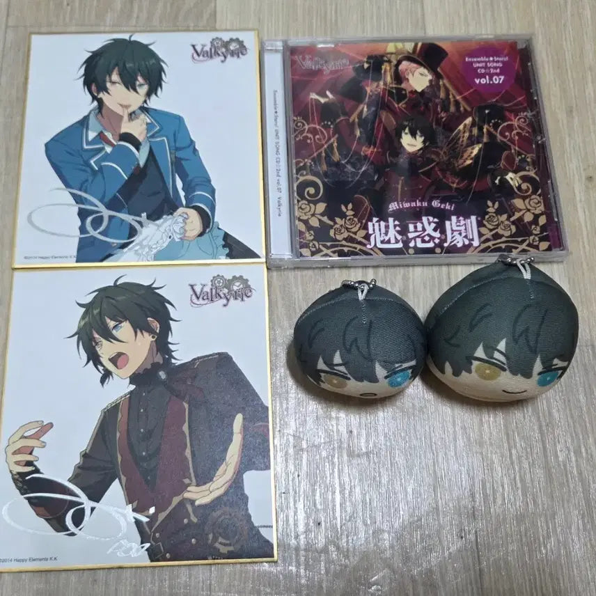 [BUNJANG] Ensemble Stars! Valkyrie Kagehira Mika Manju, Shikishi, CD Set / 앙스타 발키리 카게히라 미카 만쥬 색지 CD
