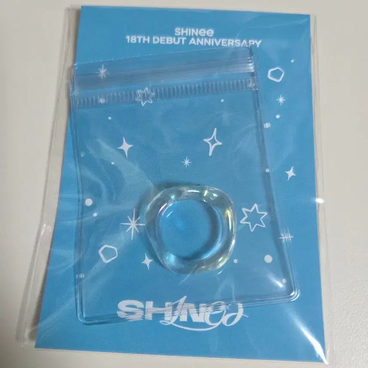 [BUNJANG] SHINee 18th Anniversary Ring S Size / 새상품 원가양도)샤이니 18주년 반지 s사이즈