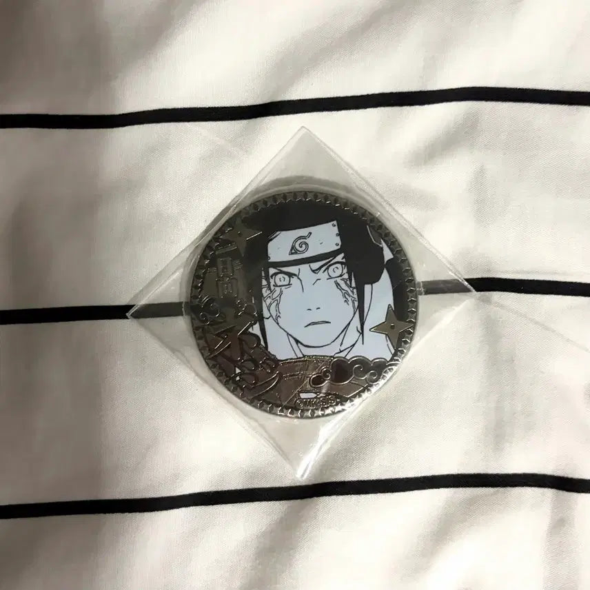 [BUNJANG] Naruto Jump Shop Original Art Can Badge - Neji / 나루토 점프샵 원화 캔뱃지 네지