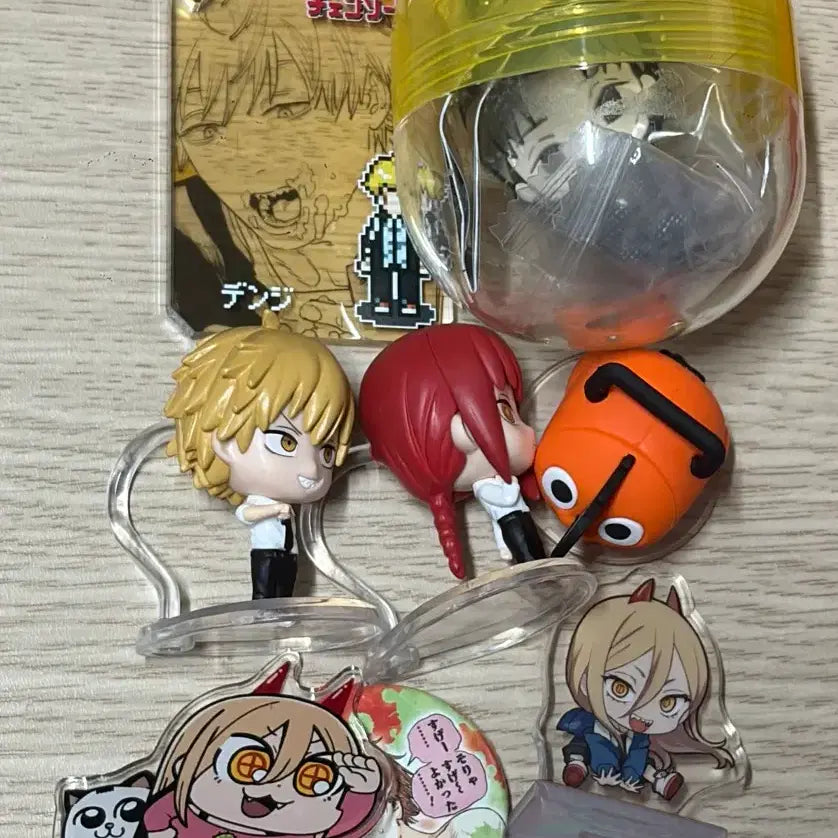 [BUNJANG] Chainsaw Man Gacha Figure Goods / 체인소맨 가챠 피규어 굿즈