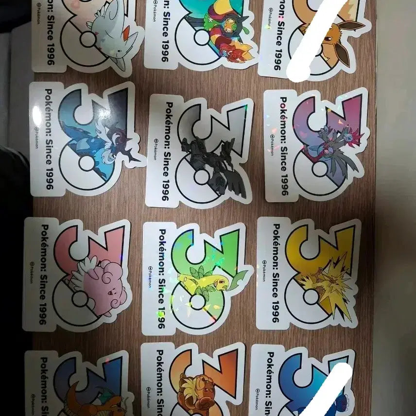 [BUNJANG] Pokemon 30th Anniversary Sticker / 포켓몬 30주년 기념 스티커 판매
