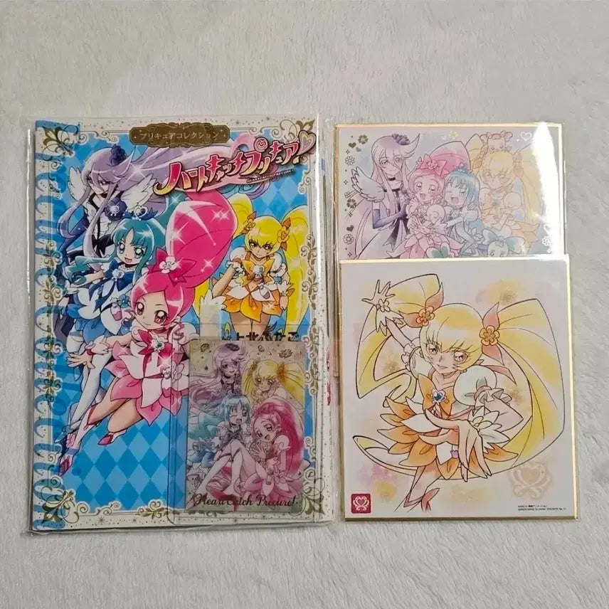 [BUNJANG] Heartcatch Precure Shikishi &amp; Wafer Card Bundle / 하트캐치 프리큐어 색지 웨하스 코믹스 만화책 일괄판매