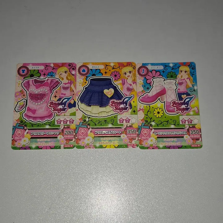 [BUNJANG] Aikatsu! Ichigo Aoi Angelic Sugar Normal Card &amp; Acrylic Set / 아이카츠 아이엠스타 이치고 라임 아크릴&amp;일판 카드 엔젤리슈가 노멀 세트