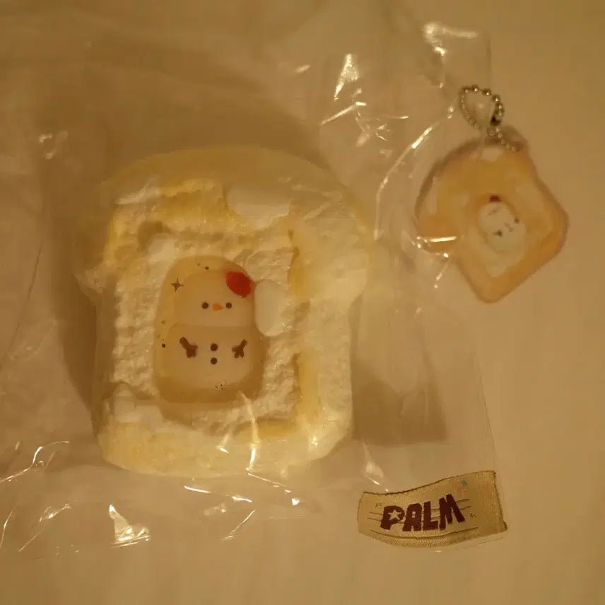 [BUNJANG] Palm Snowman Squishy Bread / Palm 팜 눈사람 식빵 말랑이 샤오홍슈