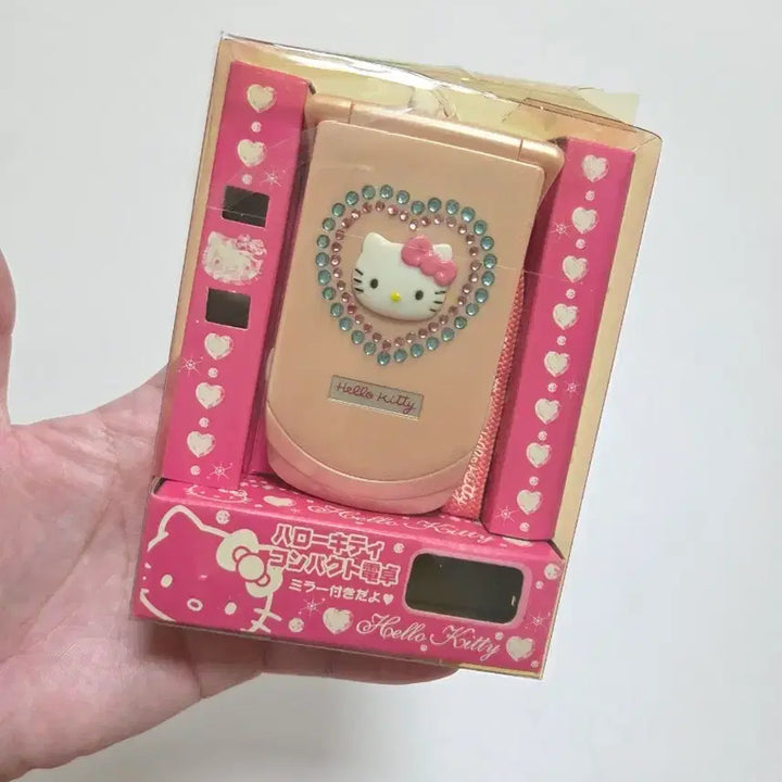 [BUNJANG] Classic Hello Kitty Mobile Calculator Mirror / 고전키티 휴대폰 계산기 핸드폰 거울