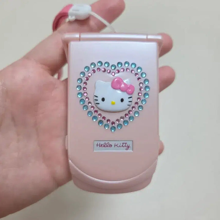 [BUNJANG] Classic Hello Kitty Mobile Calculator Mirror / 고전키티 휴대폰 계산기 핸드폰 거울