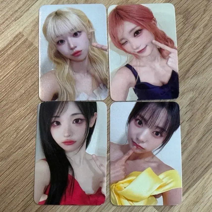 [BUNJANG] Qwer Dear My Muse POB Photocard Set / qwer 디어마이뮤즈 특전 포카 set