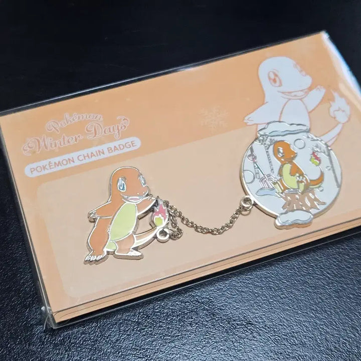 [BUNJANG] Pokemon Store Chain Badge Winter Days Set / 포켓몬 스토어 체인 뱃지 Winter Days 이상해씨 파이리 꼬북이 3종 일괄 판매