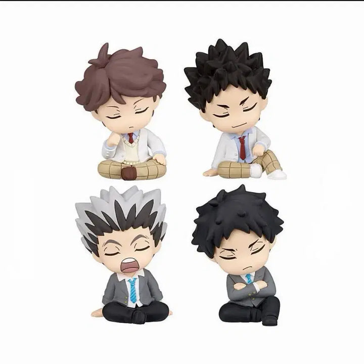 [BUNJANG] Haikyu!! Shoulder Gription Figure 4-Piece Set / 서비스 증정!!(새상품) 하이큐!! 어깨쿵 피규어 4종 세트
