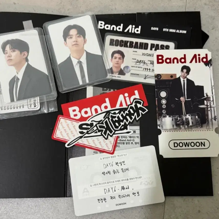 [BUNJANG] DAY6 Band Aid Mini Album / 데이식스 밴드에이드 미니앨범