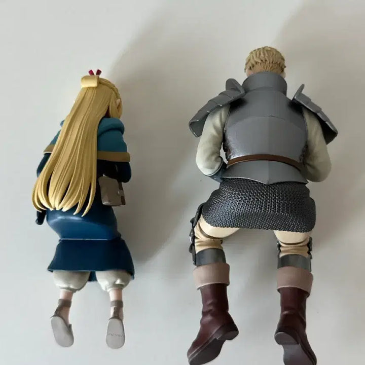 [BUNJANG] Dungeon Meshi Noodle Stopper Figure Set: Marcille &amp; Laios (Furyu) / 던전밥 누들스토퍼 피규어 마르실 라이오스 후류
