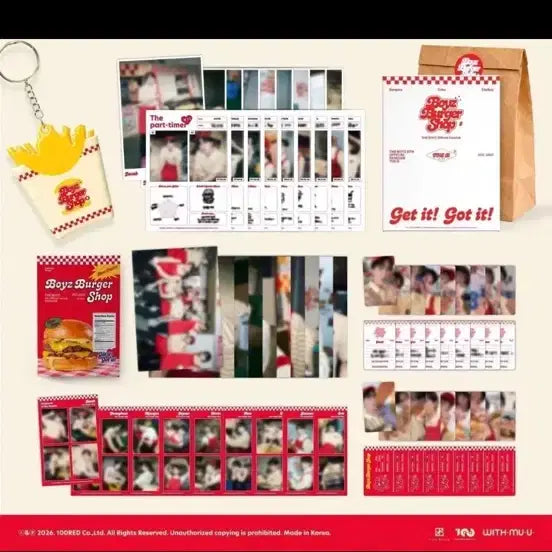 [BUNJANG] THE BOYZ THE B 8th Membership Kit Unsealed Photocard Set / (미개봉) 더보이즈 더비 8기 키트 미개봉 포카 양도