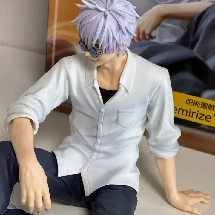 [BUNJANG] Jujutsu Kaisen Satoru Gojo Suguru Geto Yumemirize Figure with Seal Sticker / 주술회전 고죠 게토 유메미라이즈 피규어 + 씰스티커