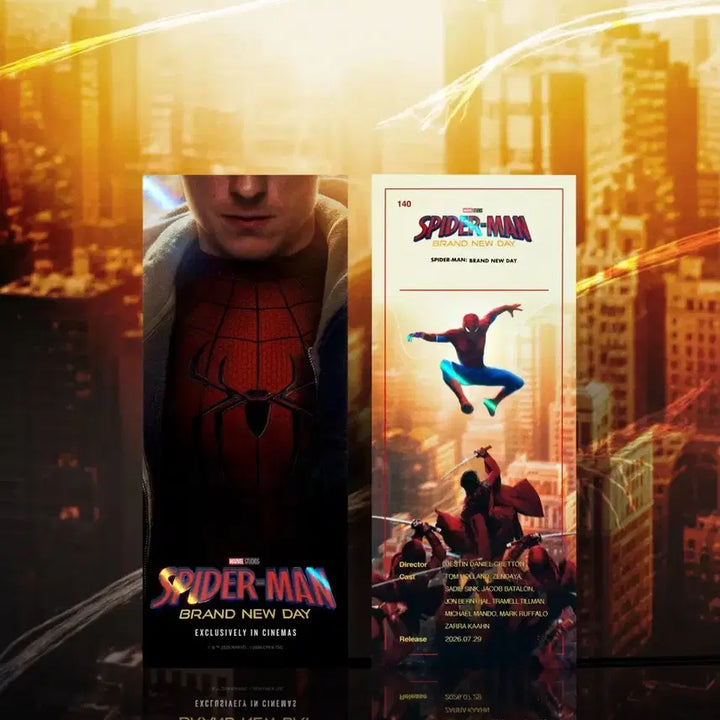 [BUNJANG] Spider-Man: Brand New Day TTT Ticket Set / [프로상점] 스파이더맨 TTT 굿즈특전영화 CGV 삼티 마블 브랜드뉴데이
