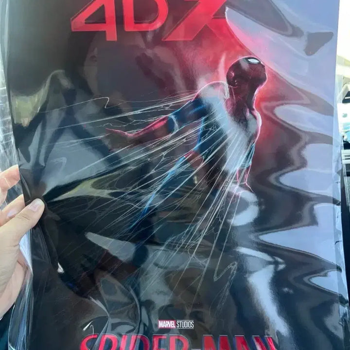 [BUNJANG] Spider-Man 4DX Limited Edition A3 Poster / 스파이더맨 4DX 리미티드 포스터 A3 사이즈 cgv 특전