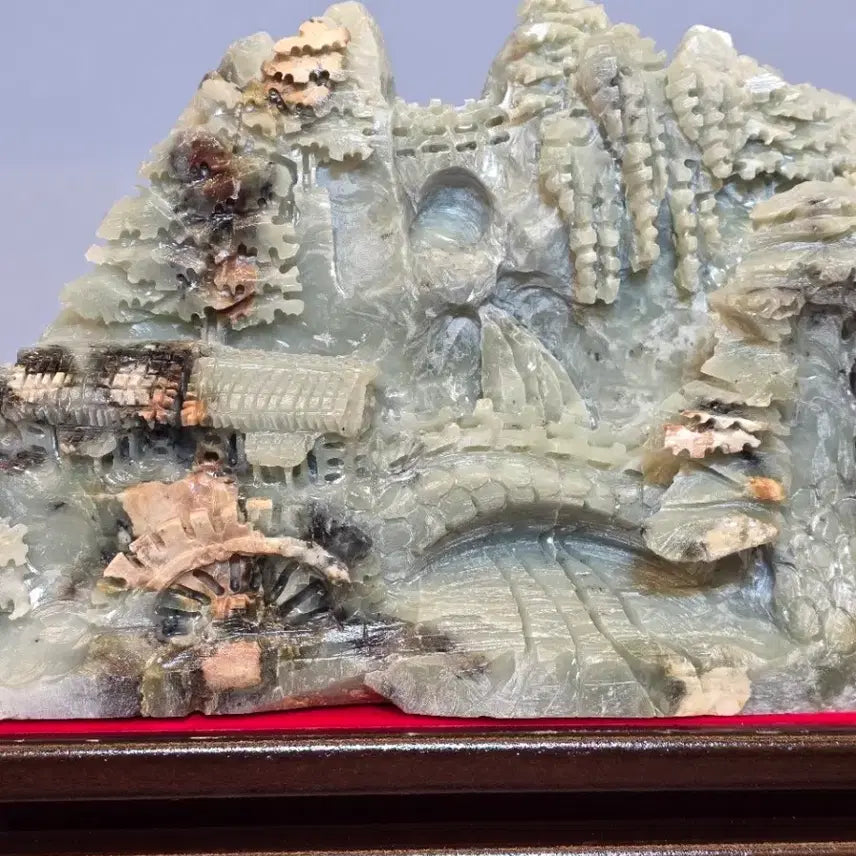 [BUNJANG] Seok (Stone) Mineral Carving / 26072901 좋은 기운을 내뿜는 섬세한 옥조각 광물 수석 팝니다