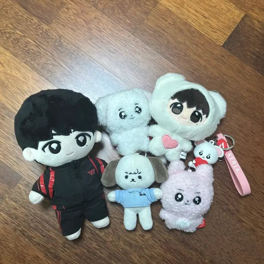 [BUNJANG] T1 Keria Plush Bundle / T1 티원 케리아 인형 일괄