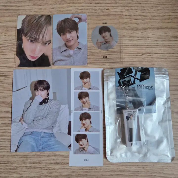 [BUNJANG] EXO Kai Jongin Membership Kit Photocard Bundle Set / (일괄) 엑소 카이 종인 멤버십 멤버쉽 키트 분철 트레카 포카