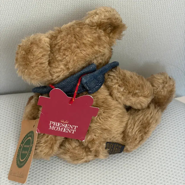 [BUNJANG] Boyds Bears Baby Bib Bear Plush / 보이즈베어 턱받이 곰인형
