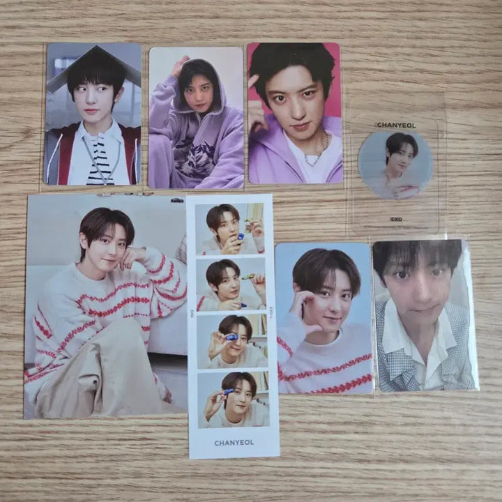 [BUNJANG] EXO Chanyeol Membership Kit Bundle Set Photocard / (일괄) 엑소 찬열 멤버십 멤버쉽 키트 분철 트레카 포카