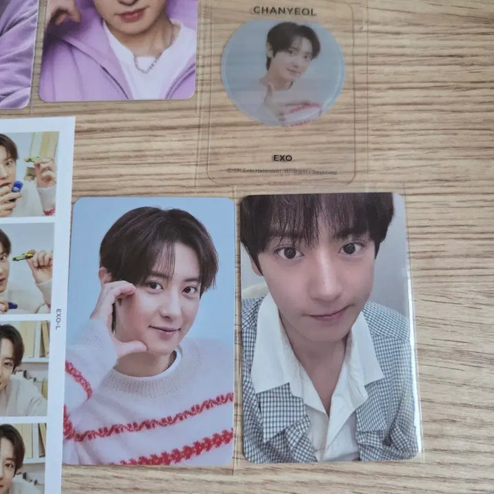 [BUNJANG] EXO Chanyeol Membership Kit Bundle Set Photocard / (일괄) 엑소 찬열 멤버십 멤버쉽 키트 분철 트레카 포카