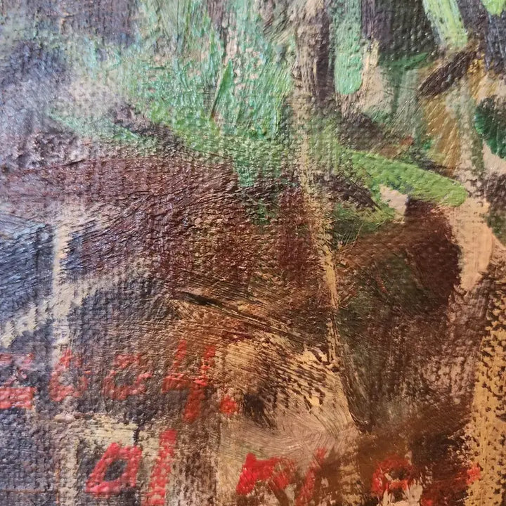 [BUNJANG] Lee Mi-young "Spring of Hometown" Oil on Canvas (15F, 2004) / [서양화가 이미영] 고향의 봄 (15호, 2004년 작)