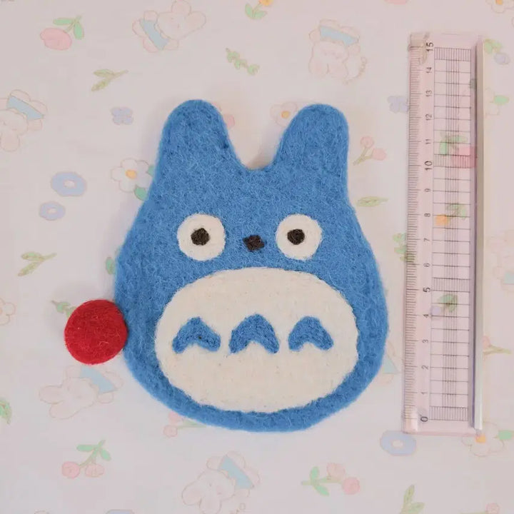 [BUNJANG] Felt Totoro Tea Coaster / 펠트재질 지브리 중토토로 티 코스터