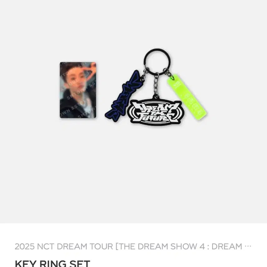 [BUNJANG] NCT DREAM Dream Show 4 MD Mark Keyring Set / 엔시티드림 드림쇼4 드림쇼퓨처 키링 세트 마크