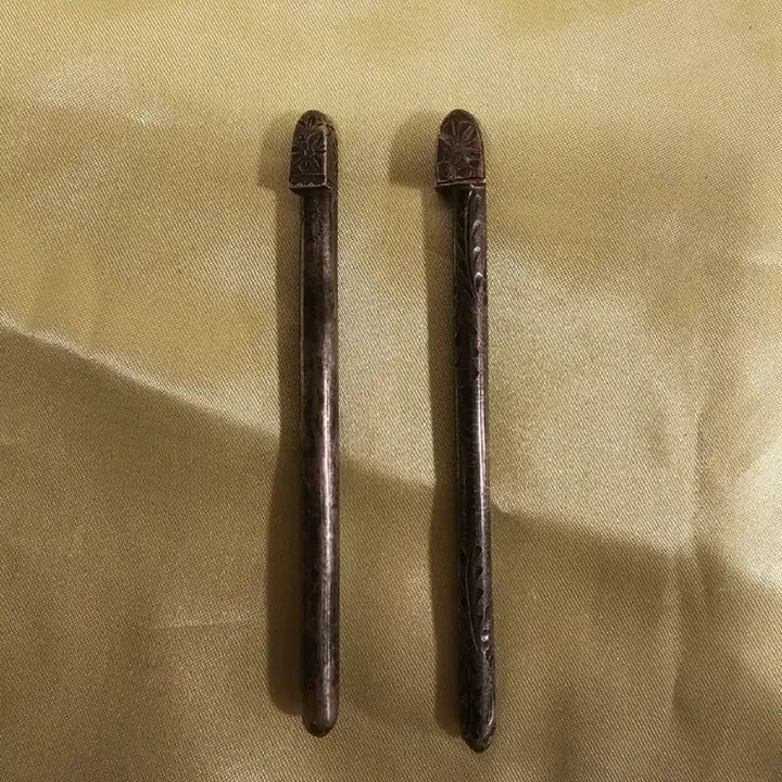 [BUNJANG] Joseon Dynasty Silver Hairpin Set / 조선시대 은비녀.