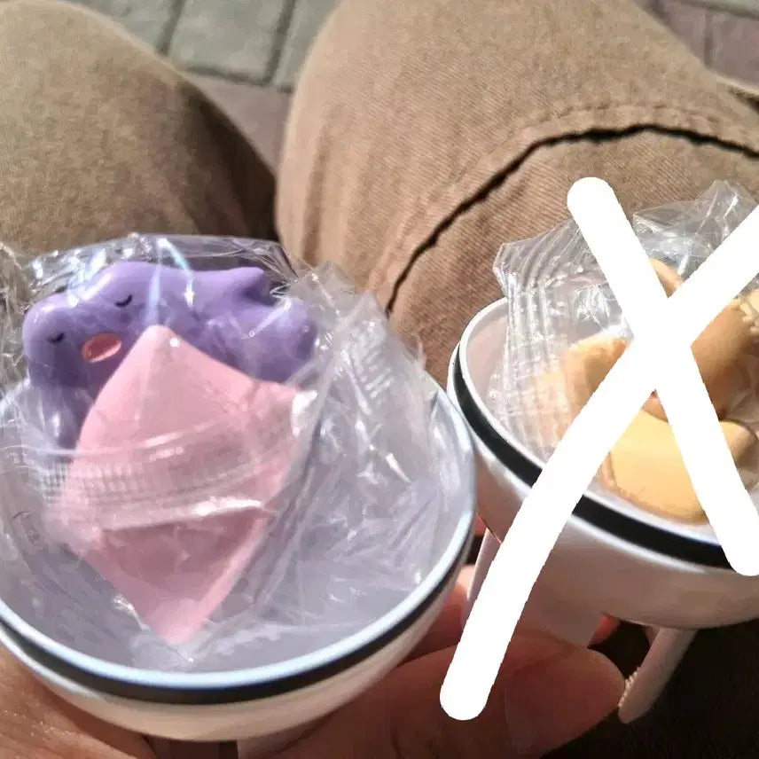 [BUNJANG] Pokemon Monster Ball Drink Figure Metamon, Eevee, Pikachu, Piplup / 교환)포켓몬 몬스터볼 음료 피규어 메타몽, 이브이 >피카츄,팽도리