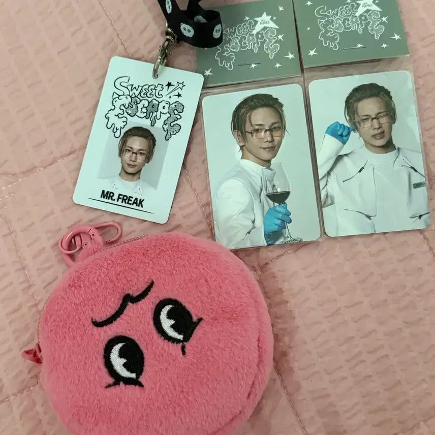[BUNJANG] SHINee Key Sweet Escape Photocard &amp; Pouch Bundle Set / 샤이니 키 스윗이스케이프 포카+파우치 일괄