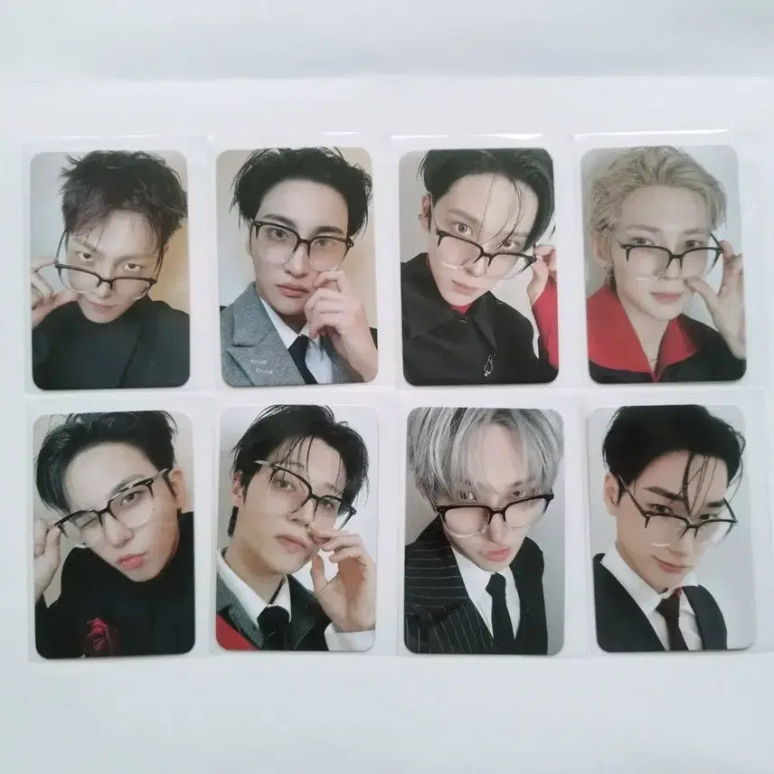 [BUNJANG] ATEEZ Golden Hour : Part.5 Dear My Muse Lucky Draw Black Horn-Rimmed Glasses Set / 에이티즈 뿔테 - 골든아워5 디마뮤 특전
